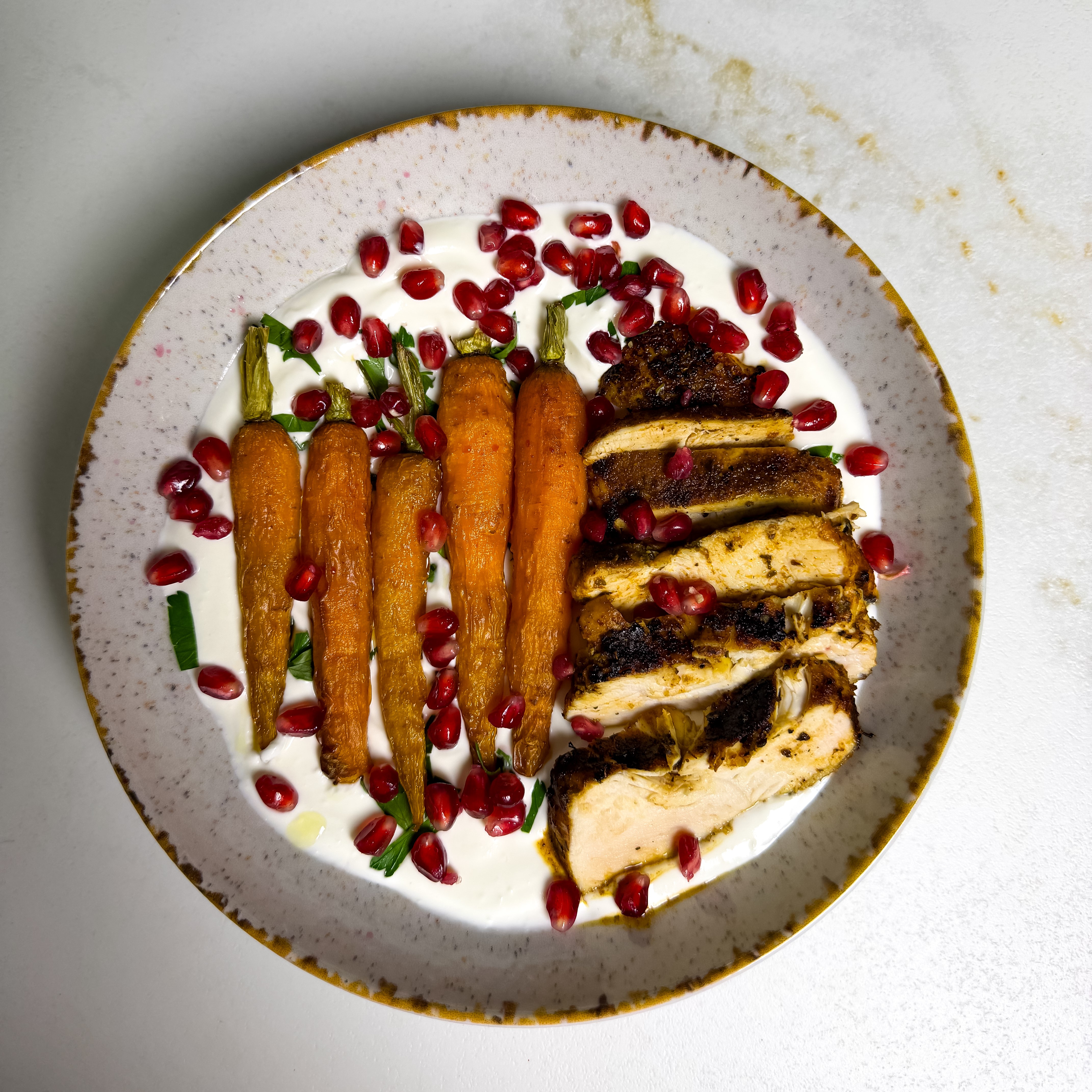 Keto kurczak po grecku