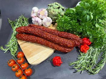 Kiełbasa sucha z indykiem