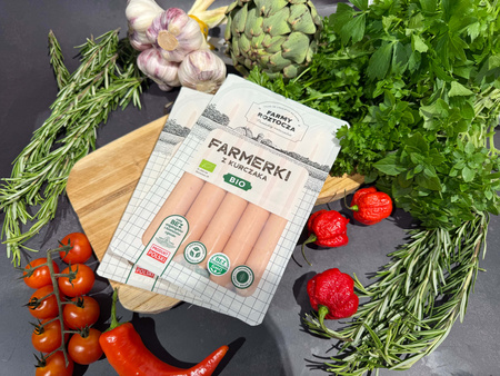 Parówki Farmerki z kurczaka BIO