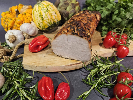 Schab domowy pieczony