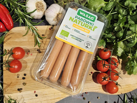 Parówki naturki z kurczaka EKO