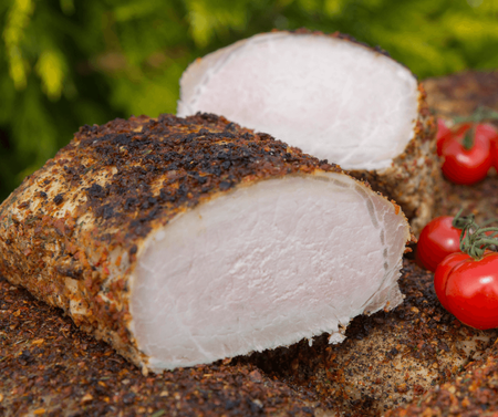 Schab pieczony w suszonych pomidorach