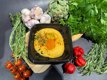 Hummus Batat & Harissa