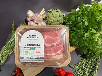 Karkówka wieprzowa w plastrach EKO