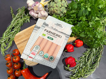 Parówki Farmerki z kurczaka BIO