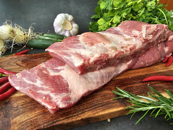 Żeberka wieprzowe paski