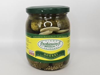 Ogórki korniszony domowe