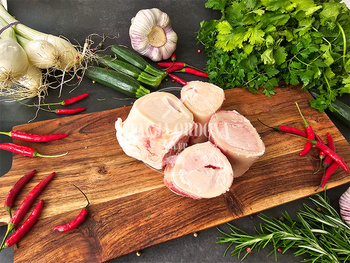 Kości wołowe krążki