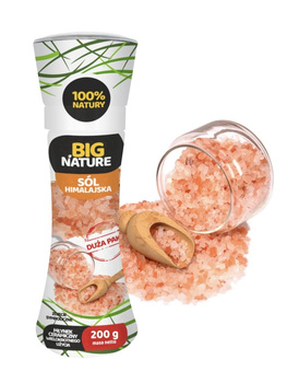 Młynek 200g sól himalajska różowa