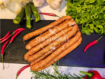 Frankfurterki pieprzowe wędzone