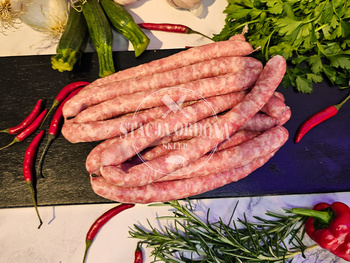 Frankfurterki pieprzowe białe