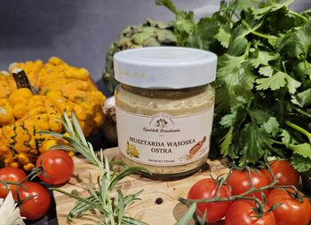 Musztara Wąsoska ostra Dziadunia 